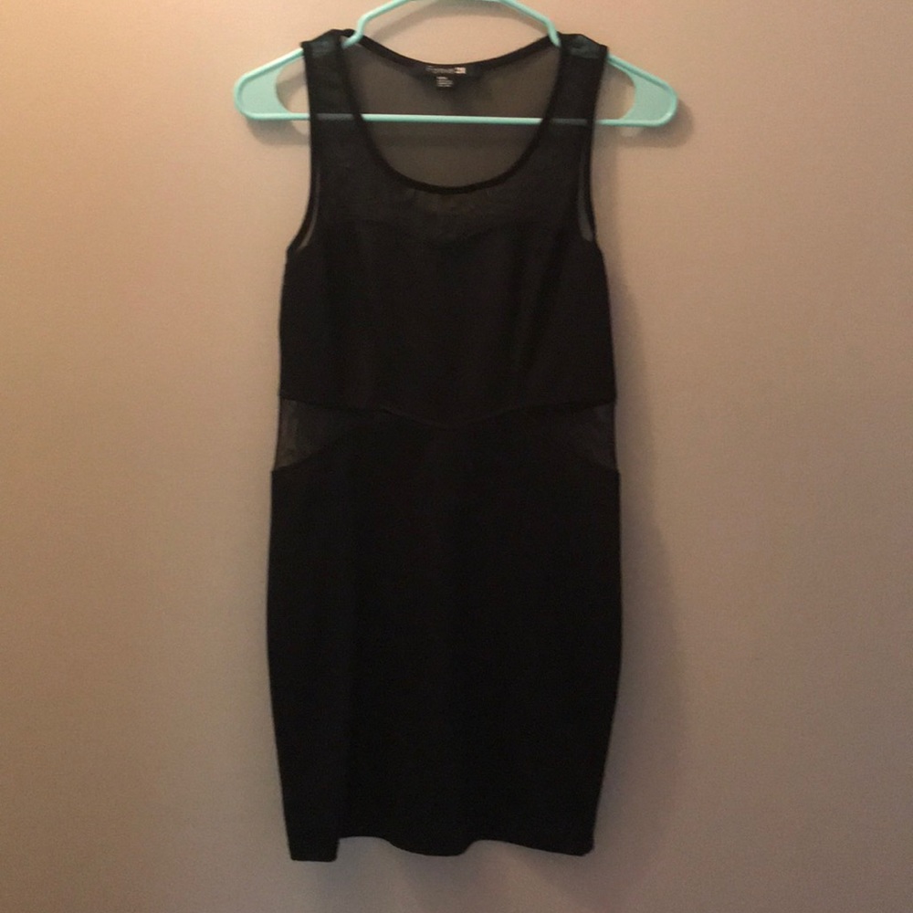 Bodycon black dress